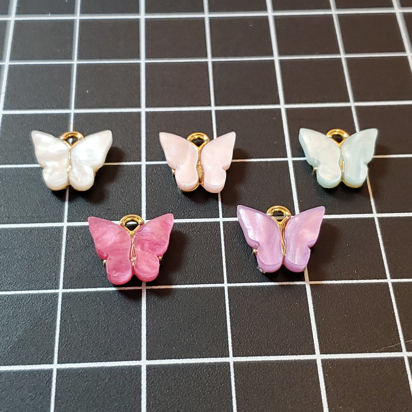 Butterfly 16" Gold Stainless Steel Necklace