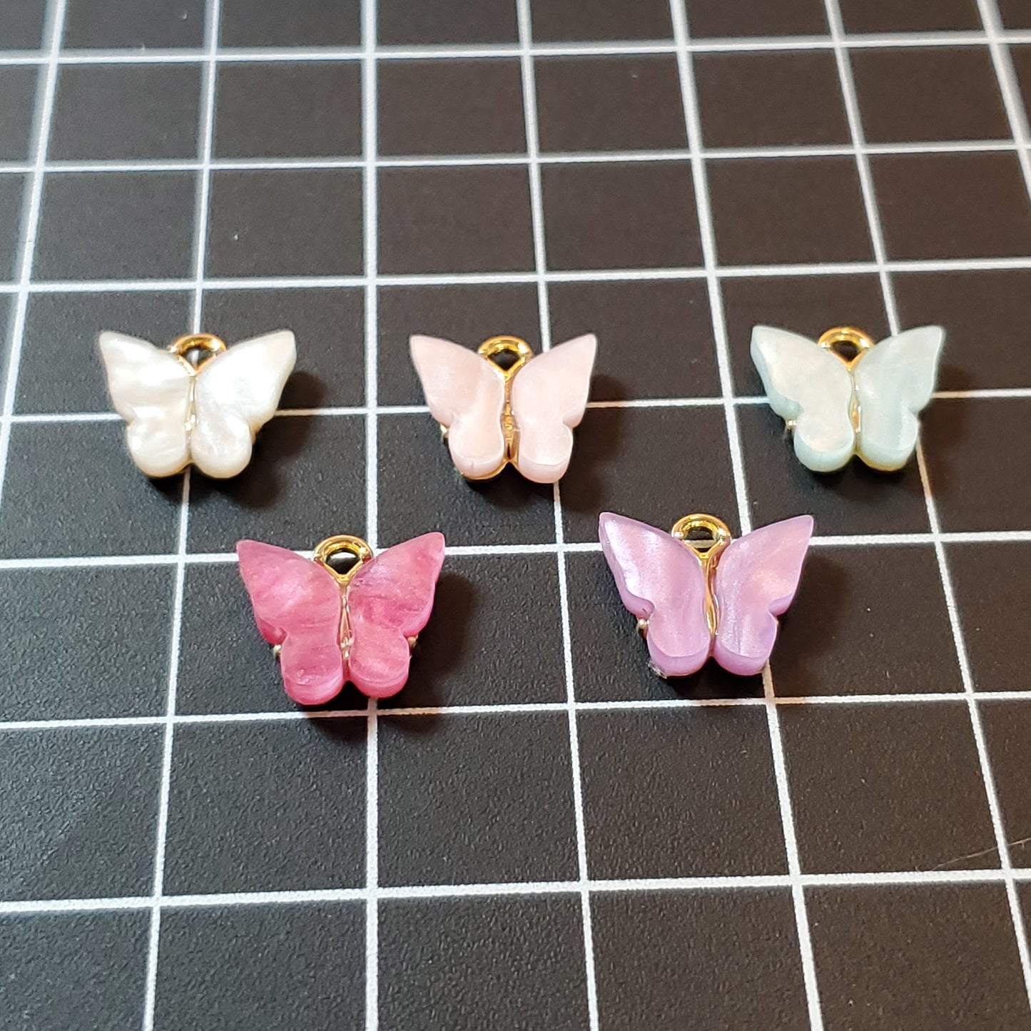 Butterfly 16" Gold Stainless Steel Necklace